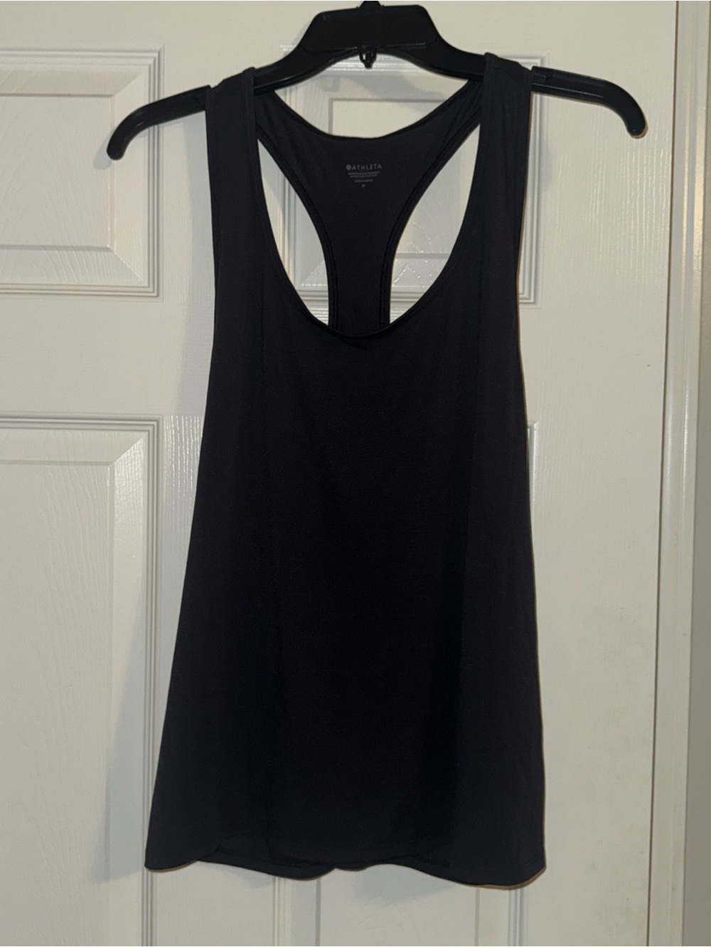 Athleta Black Racerback Workout Tank